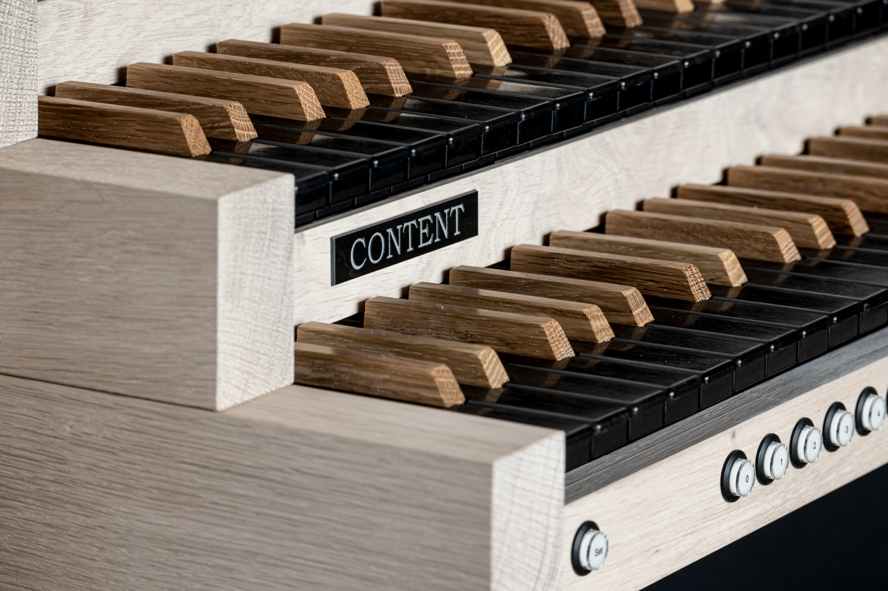 Cambiare 312 — detalle teclados