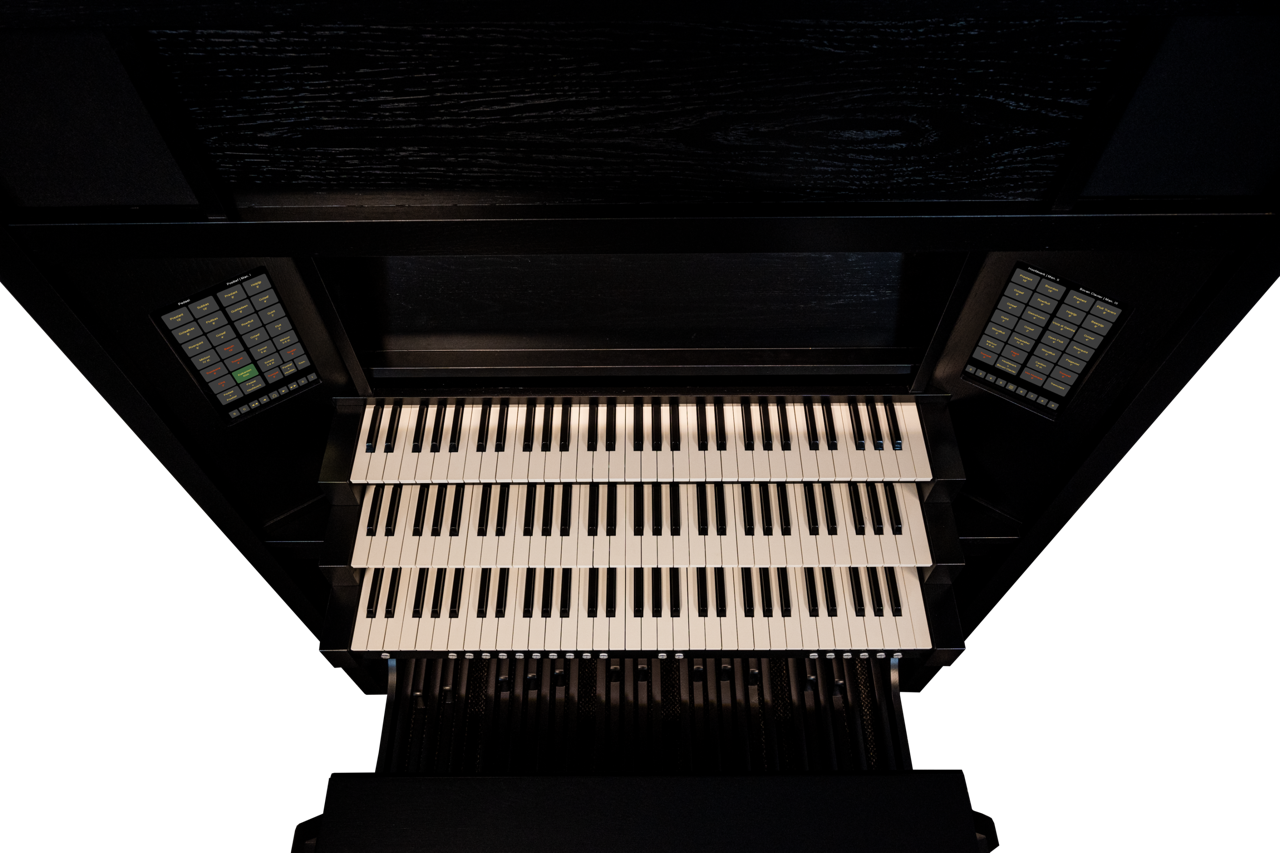 Cambiare 315 — detalle teclados