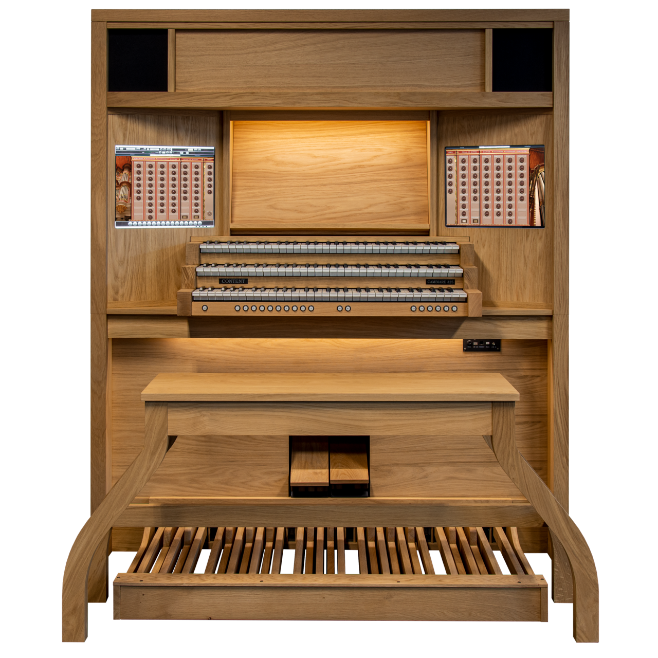 Cambiare 325 — detalle teclados