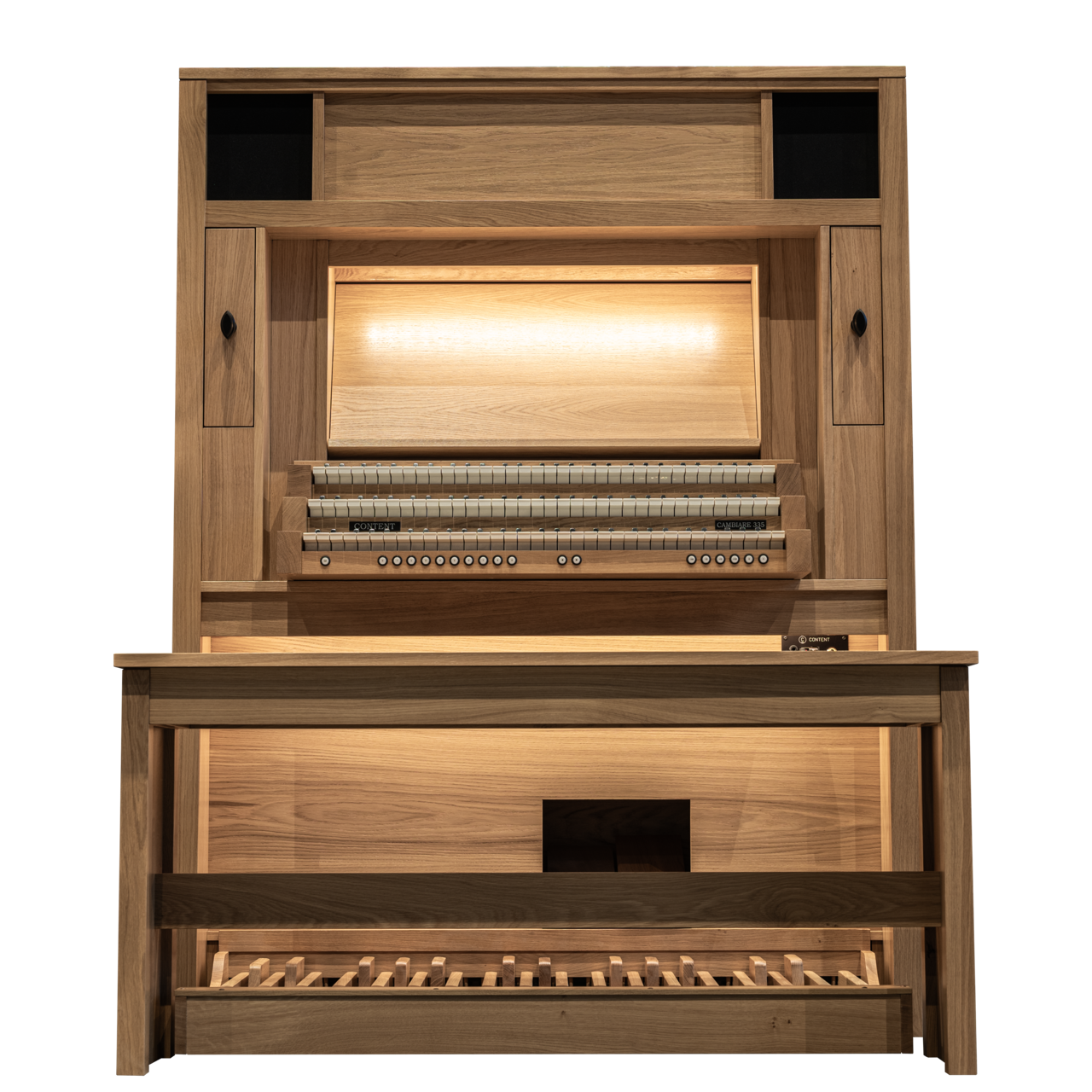 Órgano Cambiare 335 — digital vs Hauptwerk