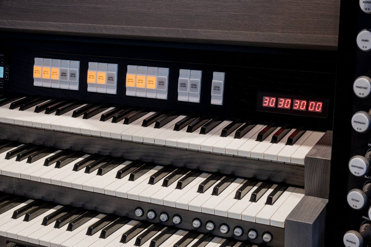 Concerto Jubileo 40 — detalle teclados