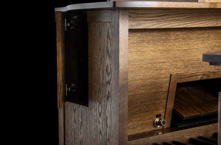 MIDI Console — detalle teclados