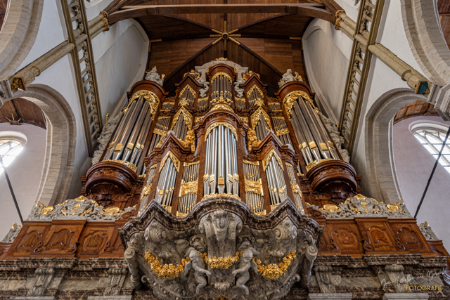 Amsterdam Oude Kerk — órgano Vater-Müller
