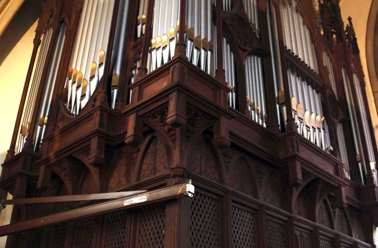 Billerbeck Domkirche — detalle del órgano