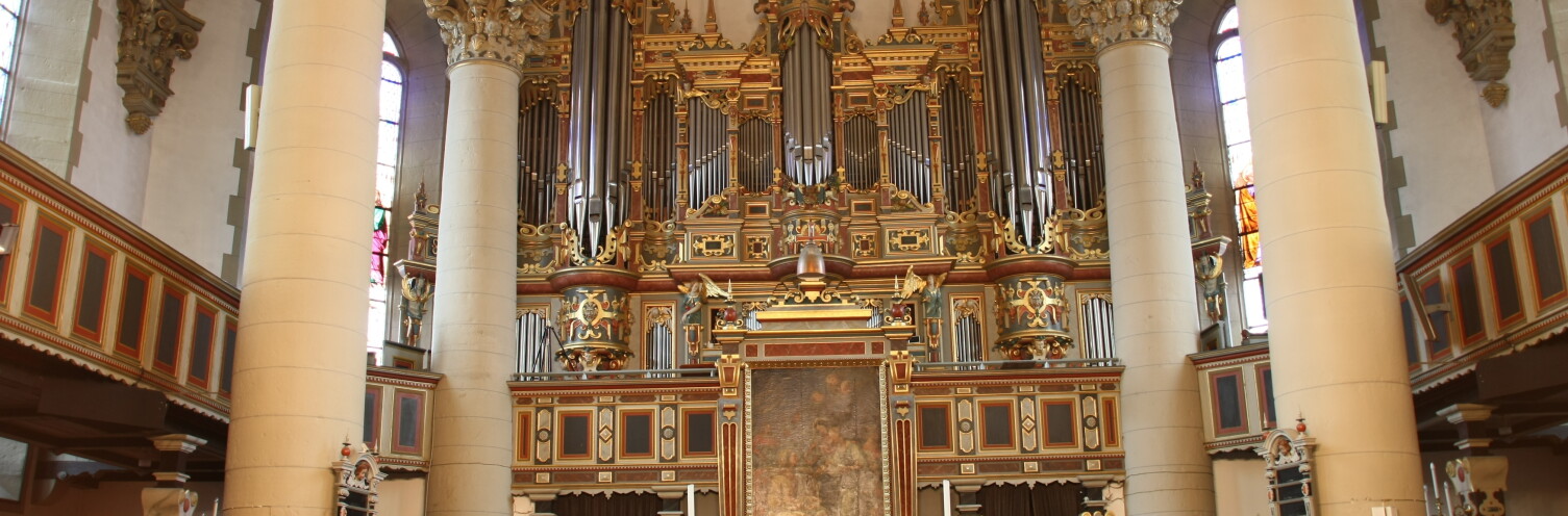 Bückeburg Stadtkirche — órgano barroco