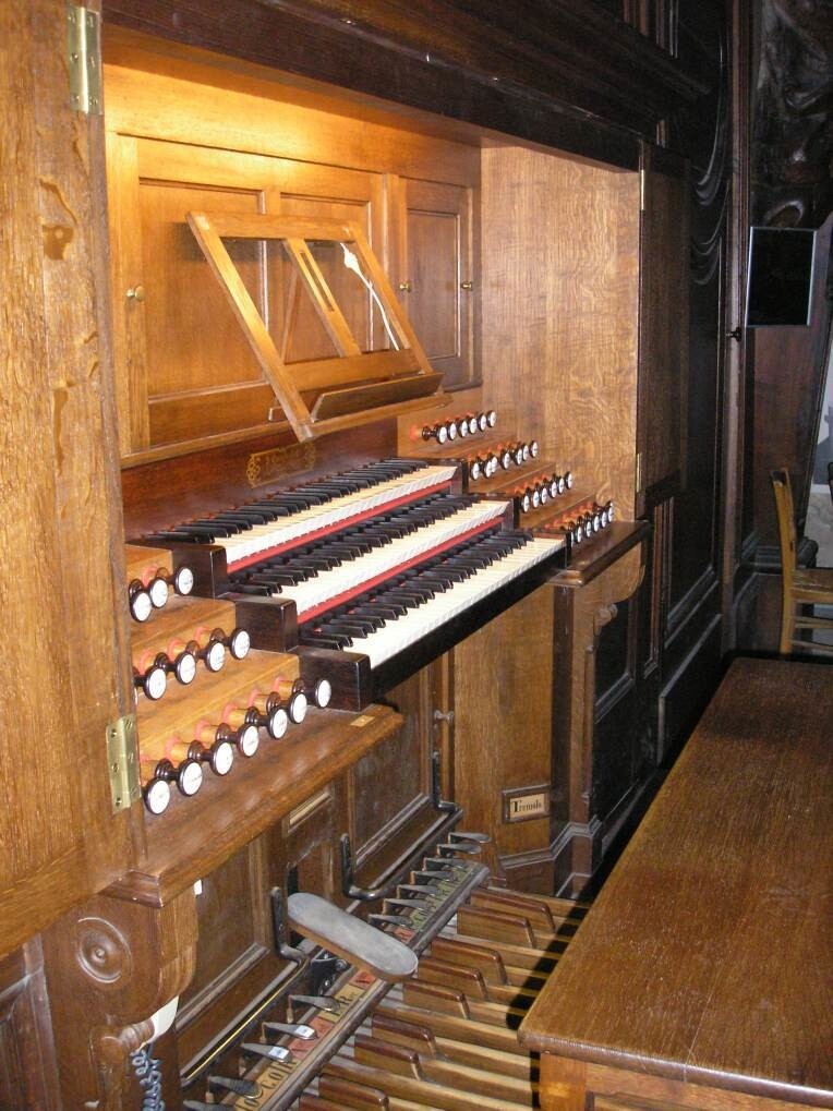 Caen St. Etienne — detalle Cavaillé-Coll