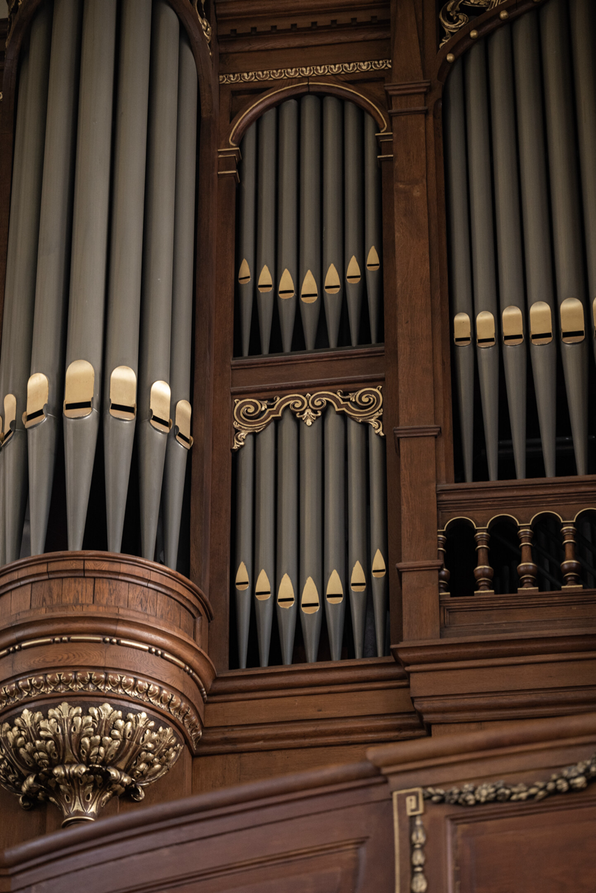 Órgano de Bach en el coro de María — Grote Kerk Dordrecht