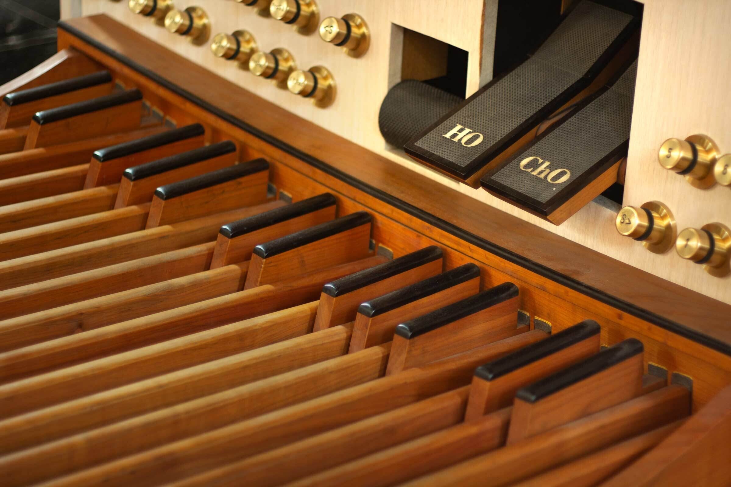 Detalle del órgano Metzler — Düren