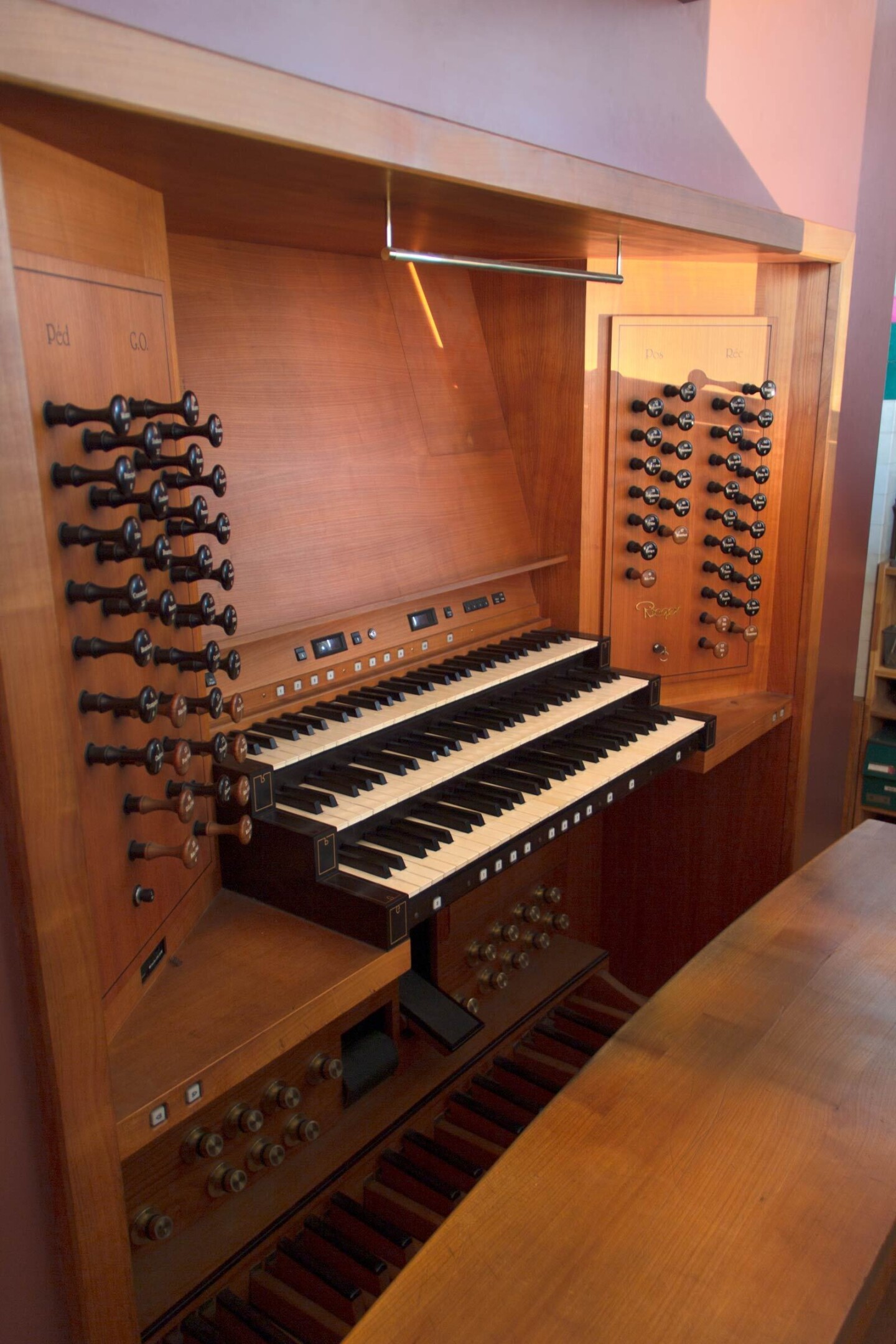 Consola del órgano — St. Lambertus Düsseldorf