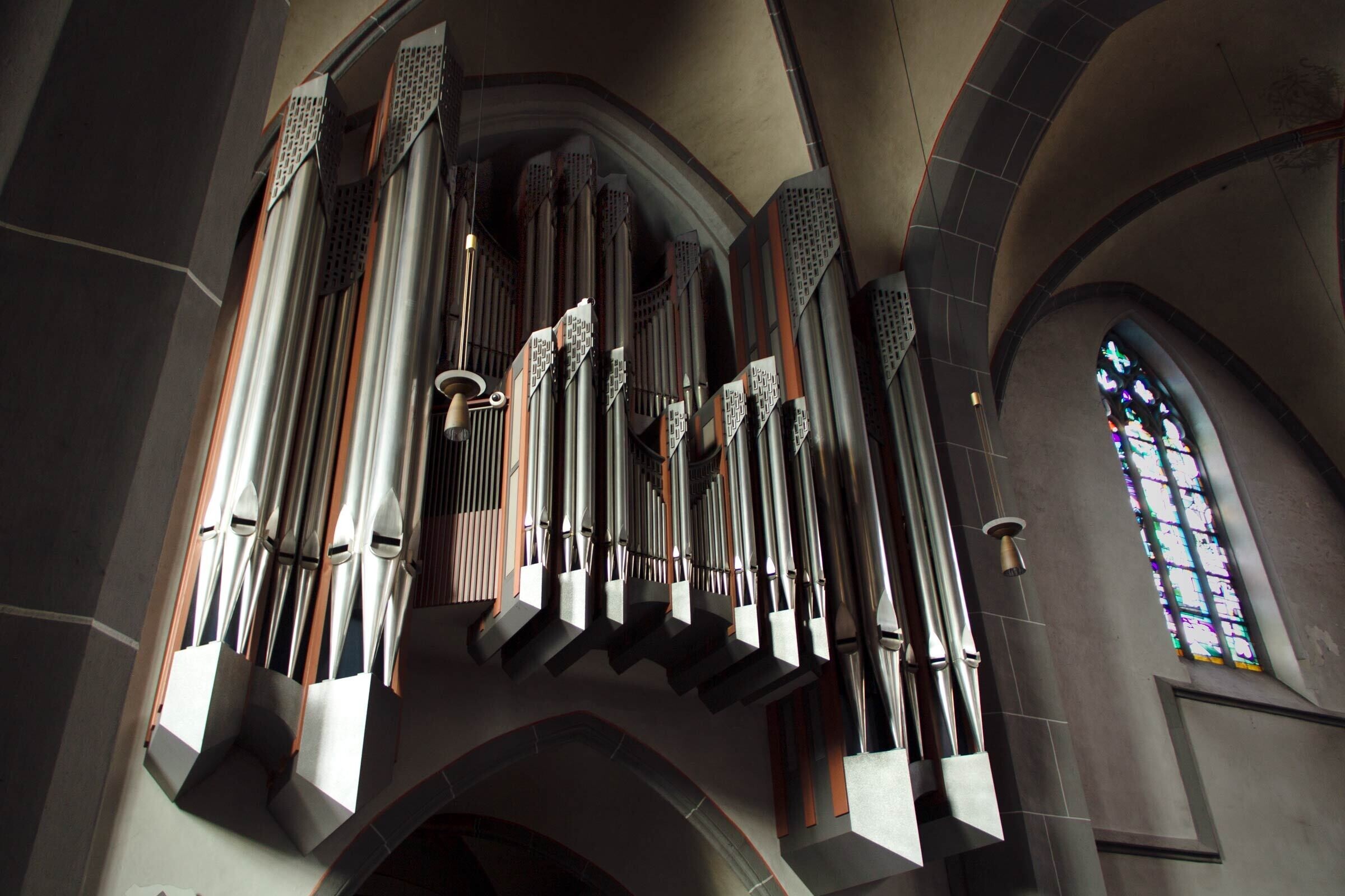 Órgano del coro — St. Lambertus Düsseldorf