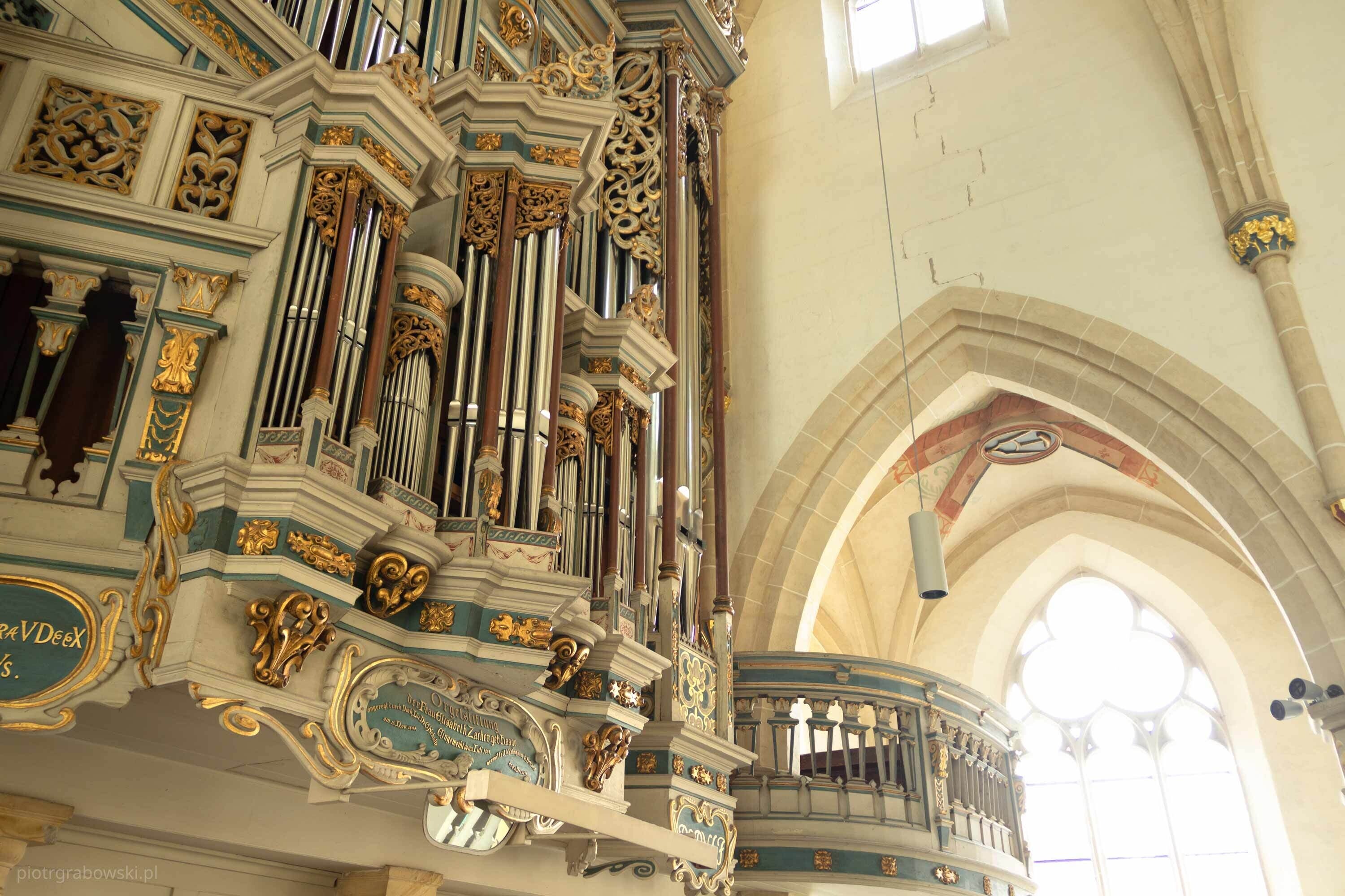 Interior de la Predigerkirche — Erfurt