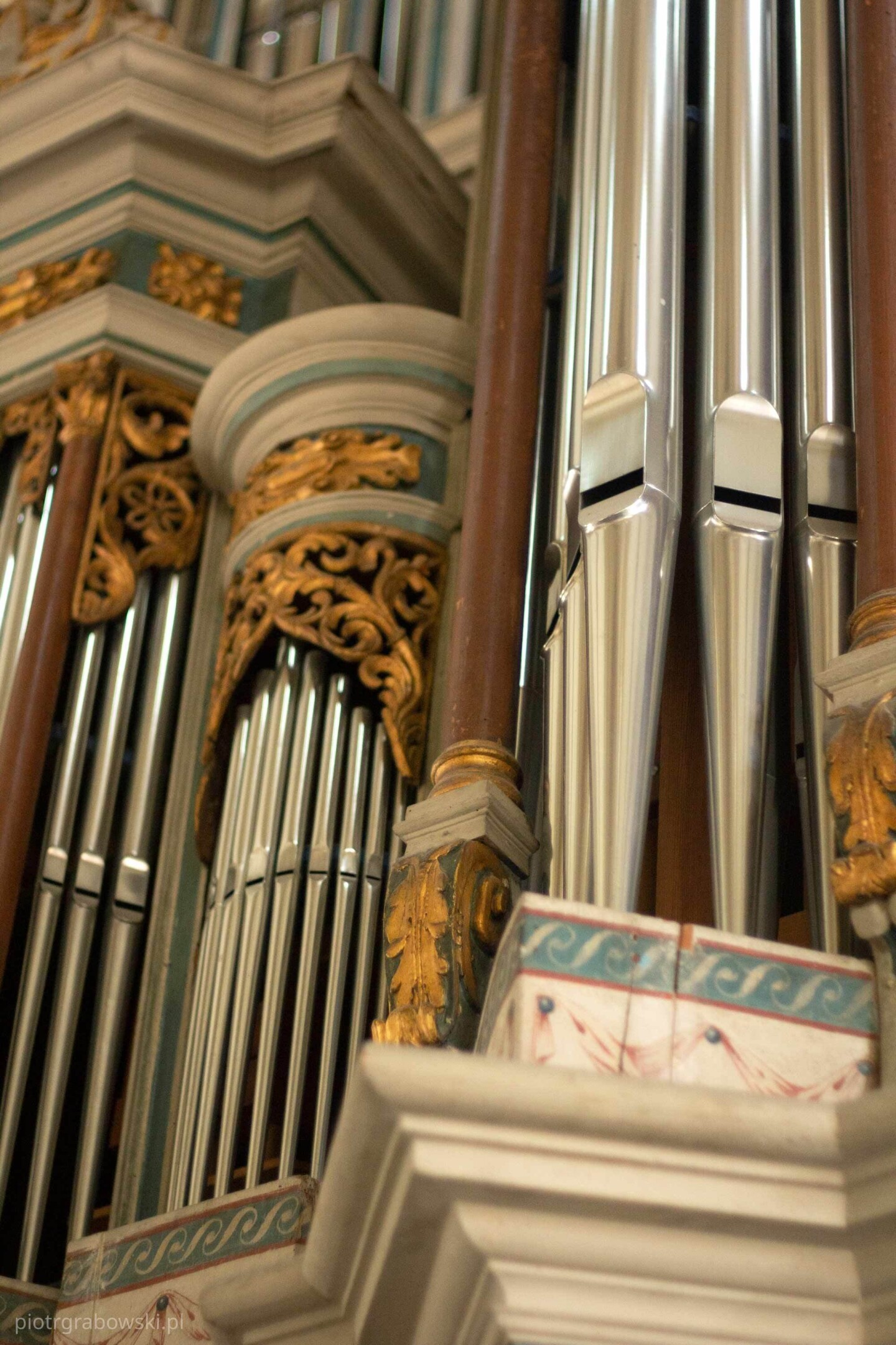 Detalle del órgano Schuke — Erfurt