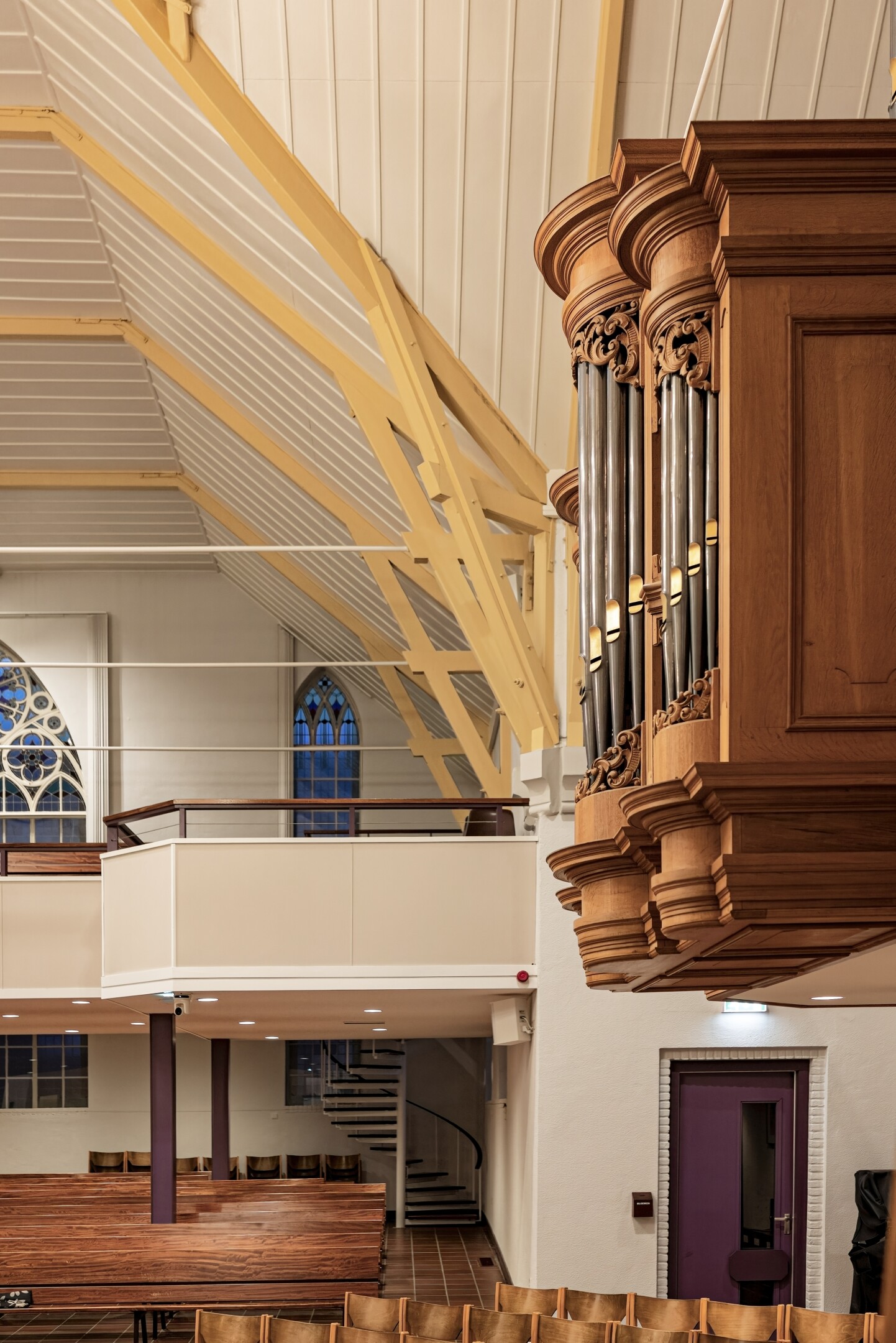 Órgano Reil — tubos