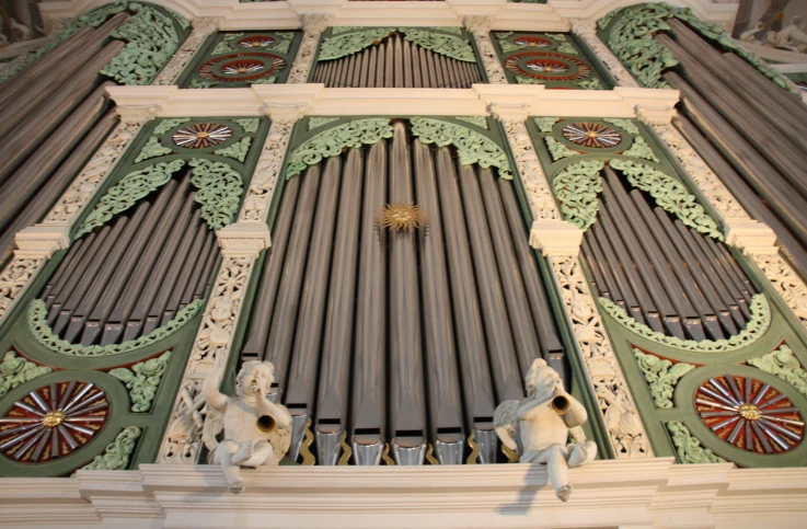 Görlitz — detalle del Sonnenorgel