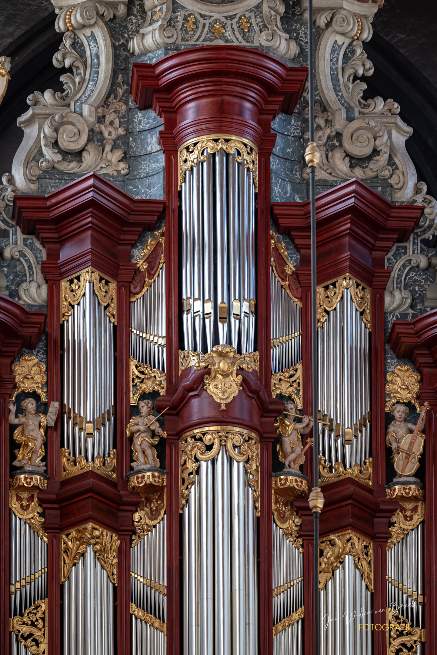 Interior de la St. Bavo — Haarlem