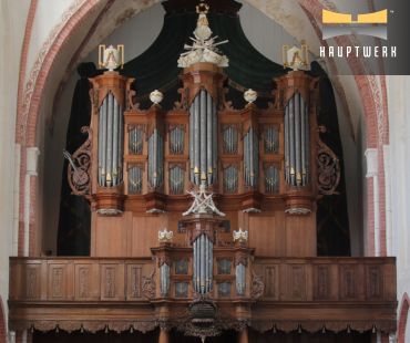 Noordbroek Dorpskerk — órgano Schnitger