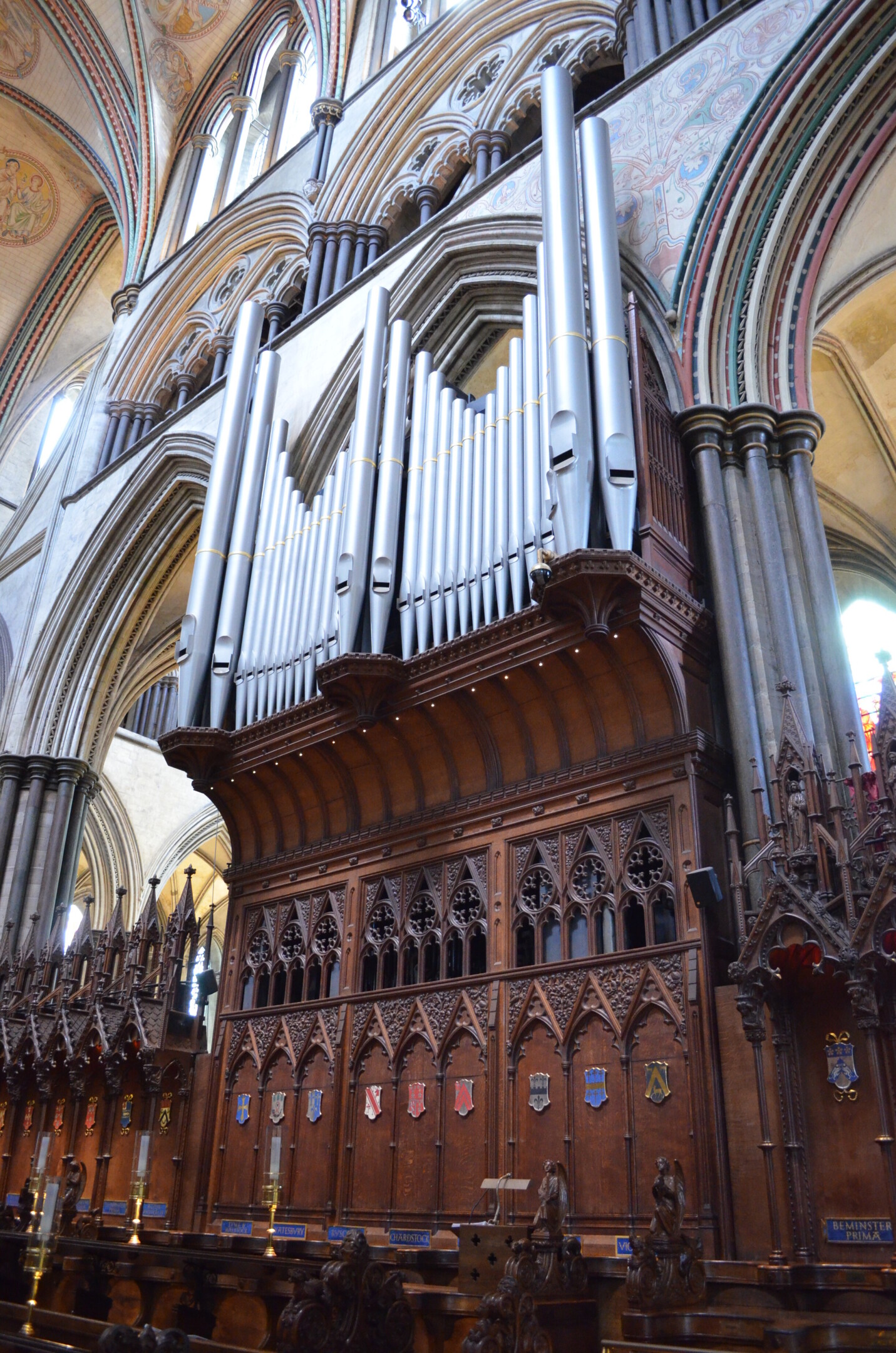 Órgano Father Willis — Catedral de Salisbury